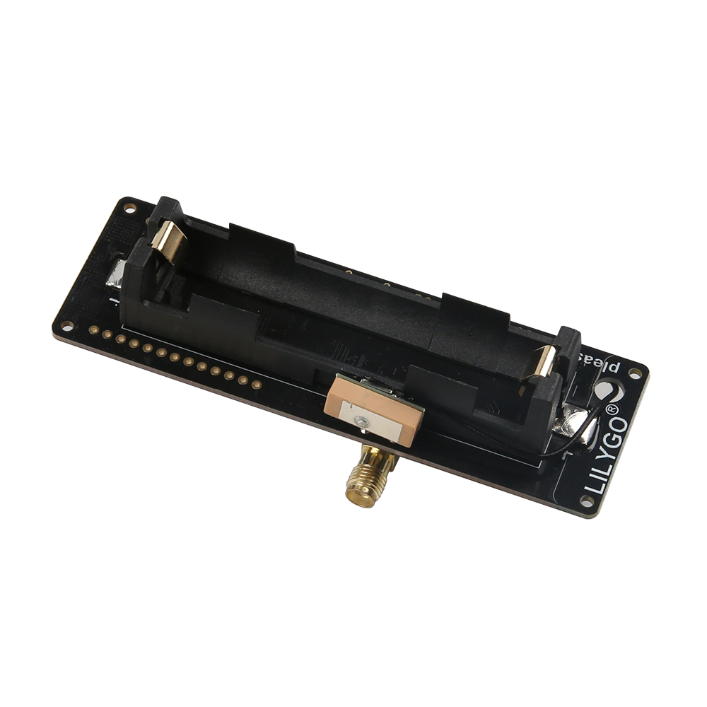 Плата разработки TTGO T-Beam V1.1 ESP32/LORA 433МГц NEO-6M WiFi/Bluetooth, с держателем для аккумулятора 18650, (чип CH9102F) с неприпаянными контактами