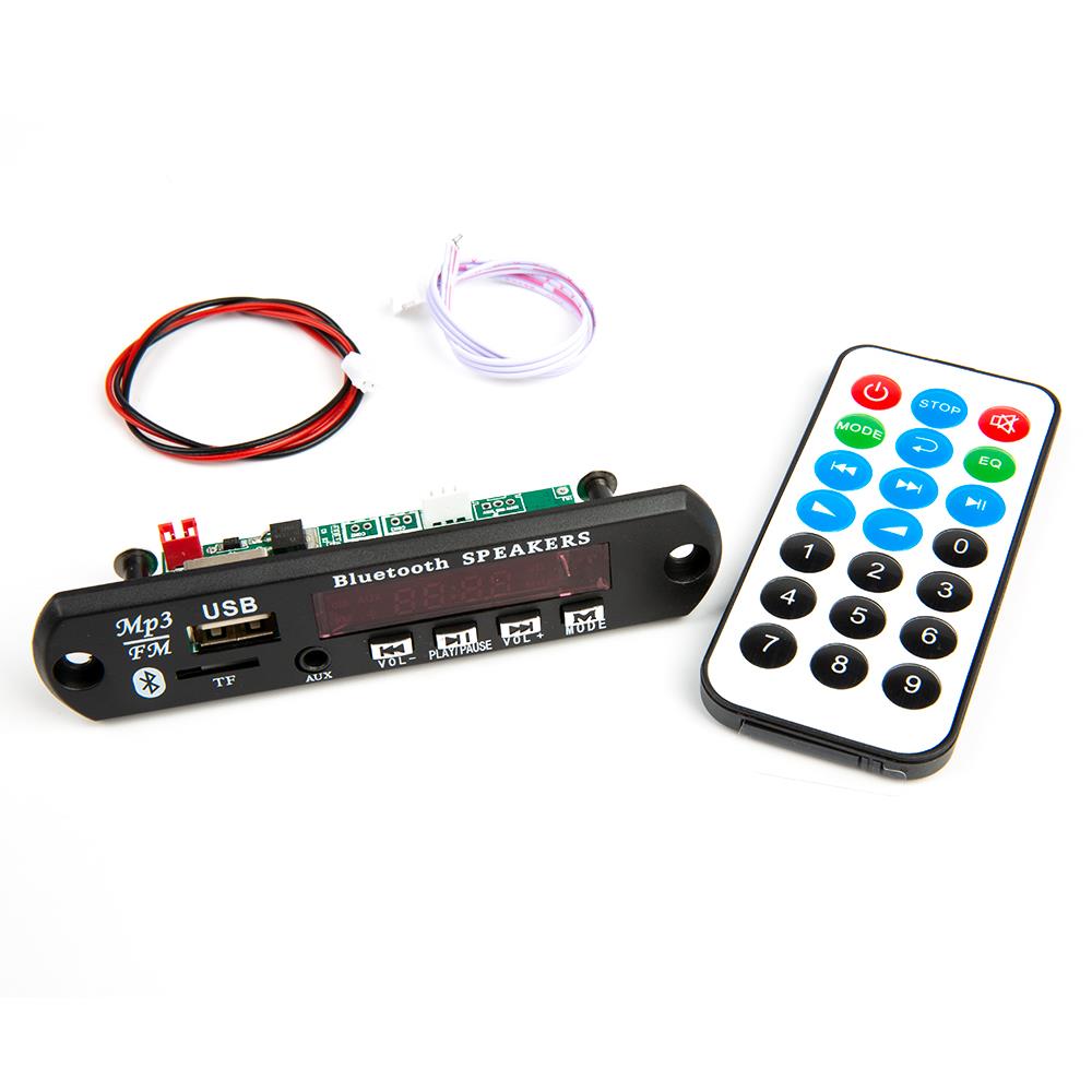 Беспроводной Bluetooth MP3 с поддержкой WAV с пультом, без батарейки