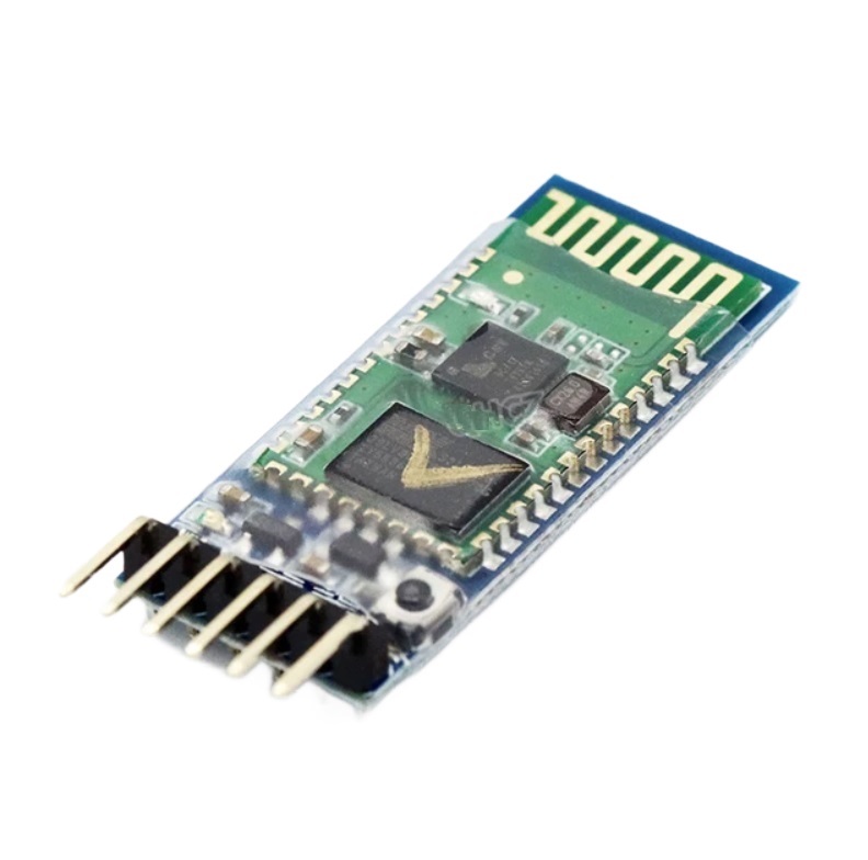 Bluetooth модуль HC-05 6-контактный (Master+Slave), с кнопкой, удешевленные компоненты