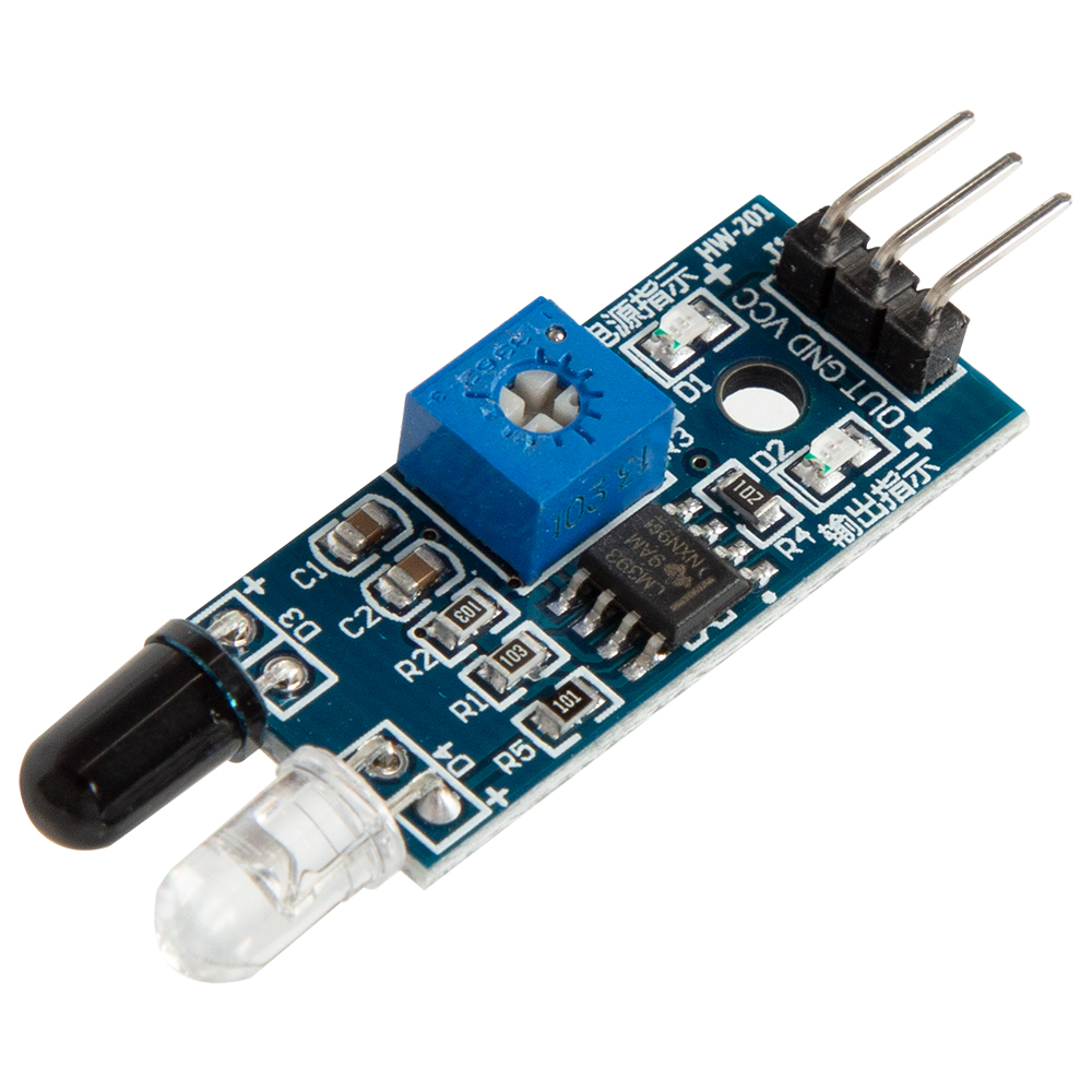 Инфракрасный (ИК) датчик пламени 3 контакта