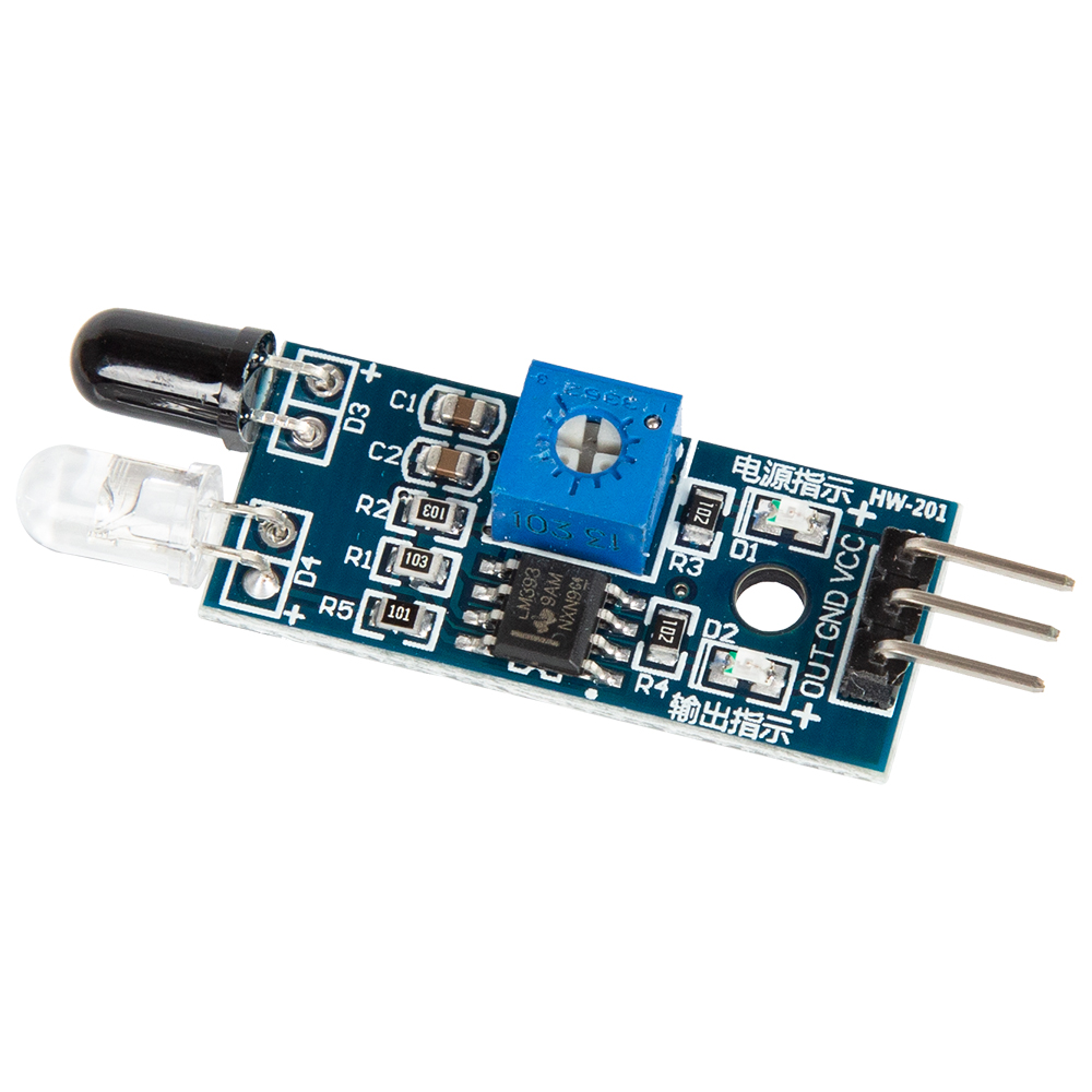 Модуль датчика освещенности с фоторезистором 3 контакта