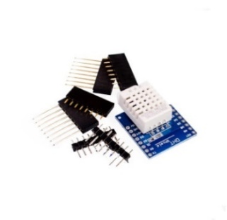 Плата расширения для Котроллера Wemos D1 mini с датчиком температуры и влажности DHT22