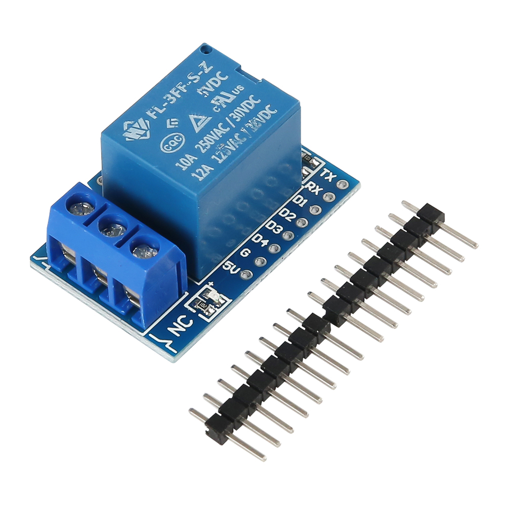 Плата расширения одноканальное реле 5в для котроллера Wemos D1 mini