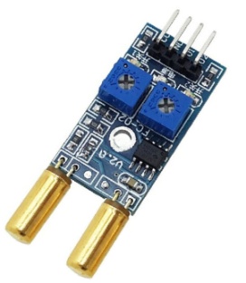 Модуль датчика наклона и вибрации SW520D двухканальный