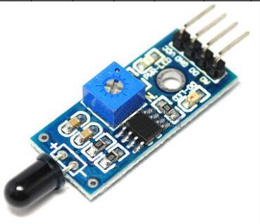 Инфракрасный (ИК) датчик пламени 4 контакта