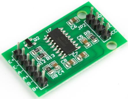 АЦП модуль для датчиков веса (тензодатчиков) HX711 с припаянными контактами