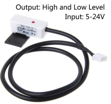 Бесконтактный датчик уровня жидкости XKC-Y26-V 5-24в, кабель 50см