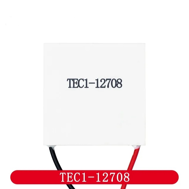 Элемент Пельтье TEC1-12708 (40x40мм, 12В/8А)