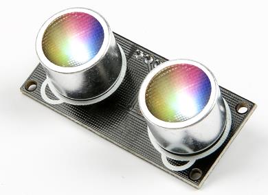 Ультразвуковой датчик расстояния HC–SR04 c RGB подсветкой 5В