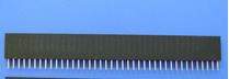Штырьевая гребенка 2.54мм на 40 контактов мама