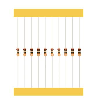 Резистор 1/4Вт 5% 10М