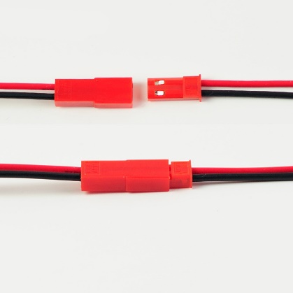 Разъём JST 2P мама-папа 1007 22AWG 10см