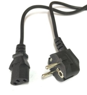 AC кабель 120Вт длиной 1.2М с вилкой под европейскую розетку для адаптера питания светодиодной ленты