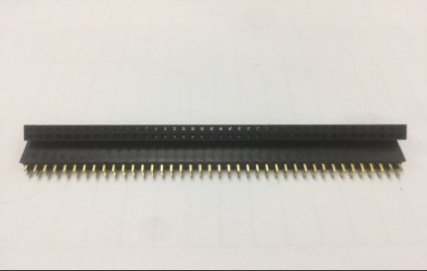 Штырьевая гребенка 2.54мм на 40 контактов 2-рядная мама