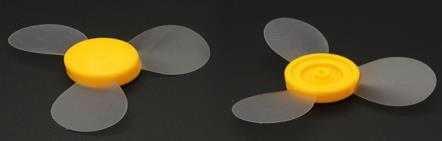 Трехлопастной пропеллер