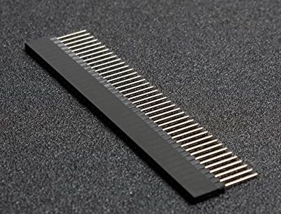 Удлиннёный штырьевой разъём 2.54мм на 40 контактов