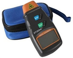 Бесконтактный лазерный тахометр DT-2234C+ без батарейки в комплекте