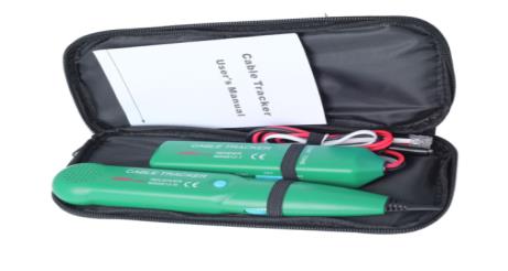 Кабельный тестер MS6812 с 9В батарейкой в комплекте