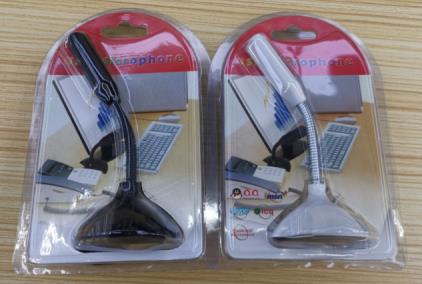 Микрофон с штекером 3.5мм (Jack), черный