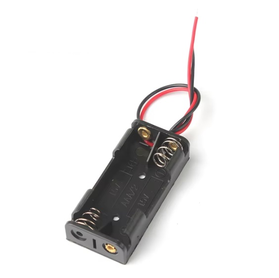 Батарейный отсек (держатель)  для 2 батареек ААА, без крышки