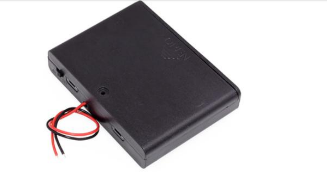 Батарейный отсек (держатель) для 6 батарек AA, с крышкой и выключателем