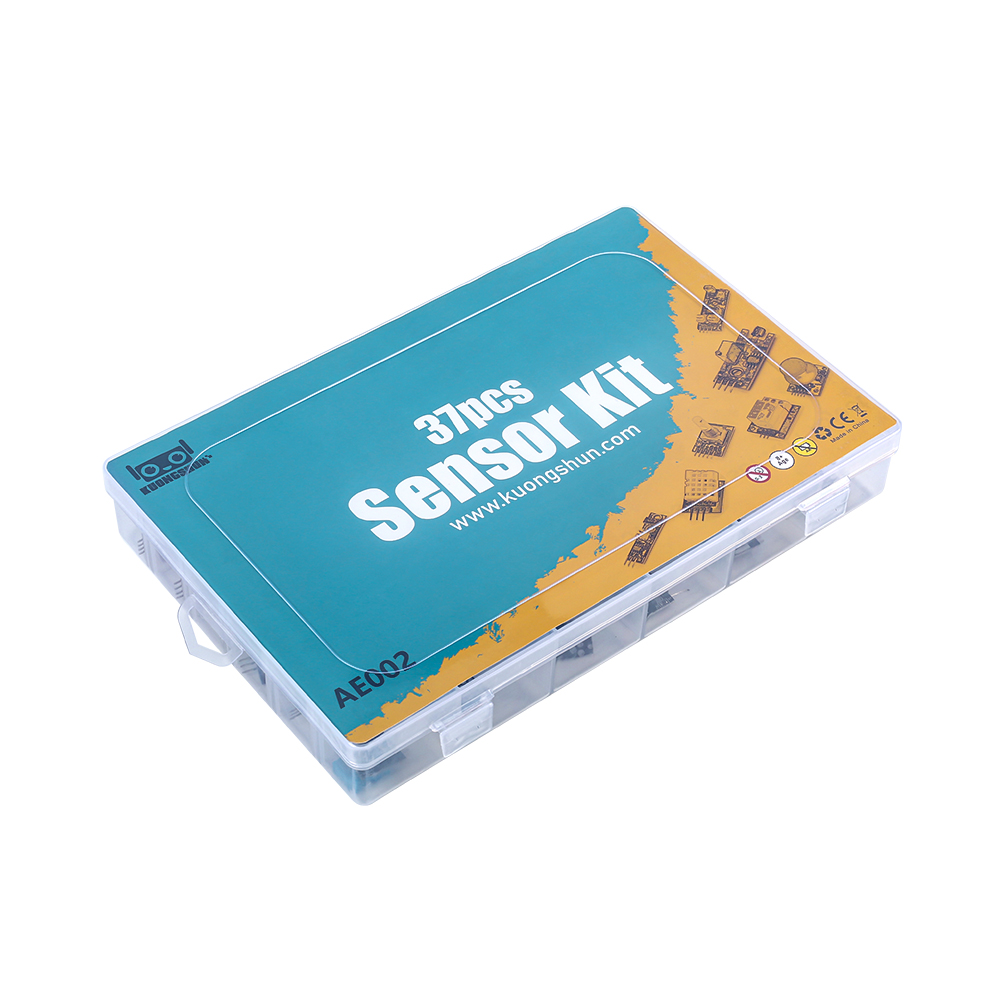 Набор датчиков 37 штук с обучающим диском и инструкцией в пластиковой упаковке