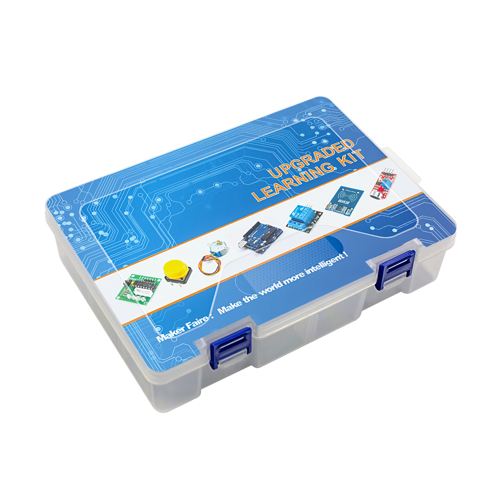 Обучающий набор Arduino UNO R3 DIP без фирменного логотипа и батарейки крона 9В