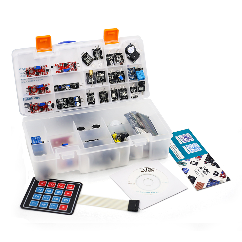 Набор из 37 датчиков для Arduino версия 2.0