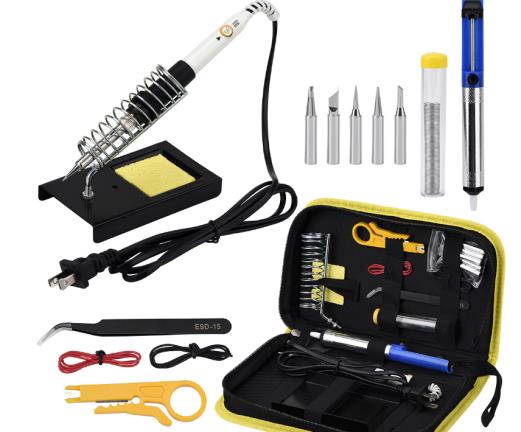Паяльный набор 110В 60ВТ с блоком питания для американской розетки