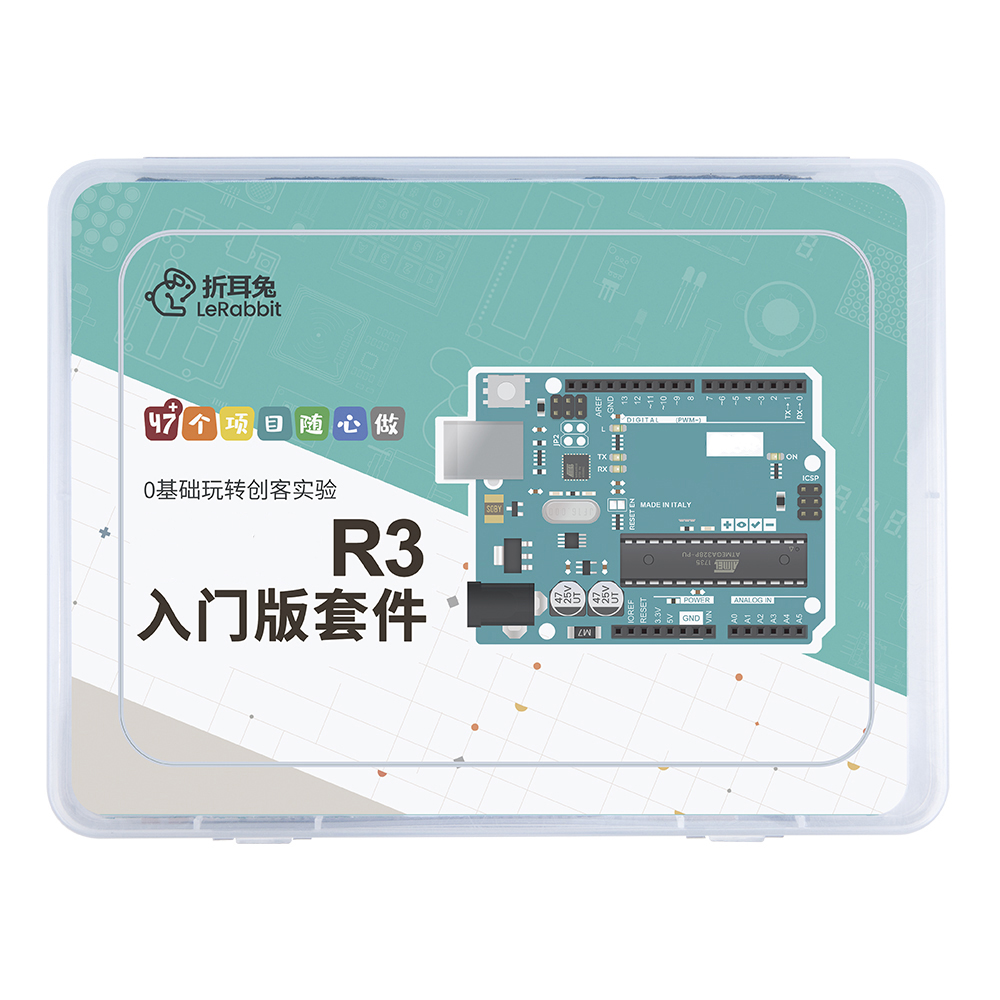 Стартовый комплект LeRabbit Arduino (расширенная версия) с аккумулятором