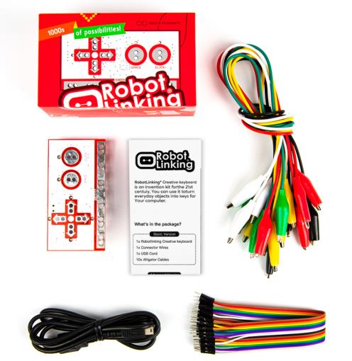 Творческий набор с клавиатурой Robotlinking базовая версия. Английская спецификация