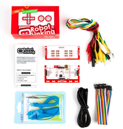 Творческий набор с клавиатурой Robotlinking дополненная версия. Английская спецификация