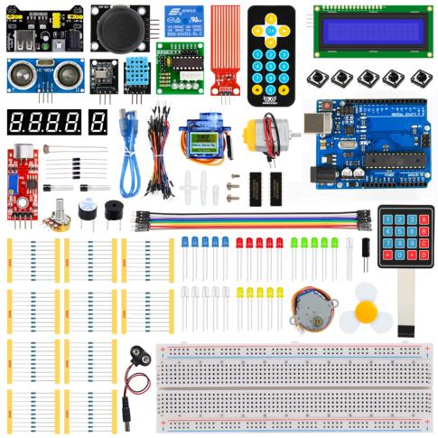 Набор для проектов на базе Arduino UNO R3 DIP дополенная версия