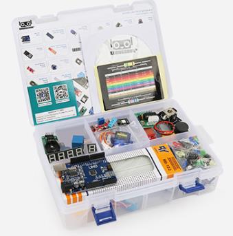 Набор для начинающих Arduino Uno R3 CH340 без держателя для кроны 9В