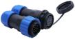 Авиационный разъем SD20-14PIN (5А, влагозащищенный, вилка+розетка)