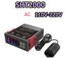 Терморегулятор SHT2000 (температура/влажность, AC110-220В)