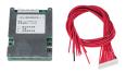 13S 48V 30A BMS для литиевого аккумулятора электровелосипеда 18650 (плата защиты, балансировка, кабель, размер: 78?60?10 мм)