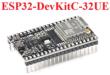 Черная базовая плата ESP32-DEVKITC с модулем ESP32-WROOM-32UE (4МБ Flash)