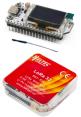 SX1262 ESP32-S3 с синим OLED 0.96"" (Bluetooth/WIFI, IoT-разработка, антенна, 868-915 МГц, совместимость с Arduino)