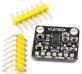 Модуль оптического датчика расстояния VL6180X без пайки (черный, 3.3В/5В, датчик освещенности, распознавание жестов)