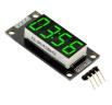 4-разрядный цифровой индикатор TM1637 (0.36", зеленый, с двоеточием)