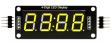 4-разрядный цифровой индикатор TM1637 (0.56", желтый, с двоеточием)