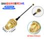 Антенна RP-SMA female-IPEX4 (10см, RG0.81, 11мм)