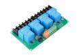 Релейный модуль (4 канала, 30А, оптронная развязка, 12В, высокий/низкий уровень)