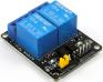 Релейный модуль (2 канала, 3В, низкий уровень, с оптронной развязкой)