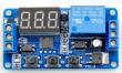 Релейный модуль (12В, 1 канал, регулируемый таймер)
