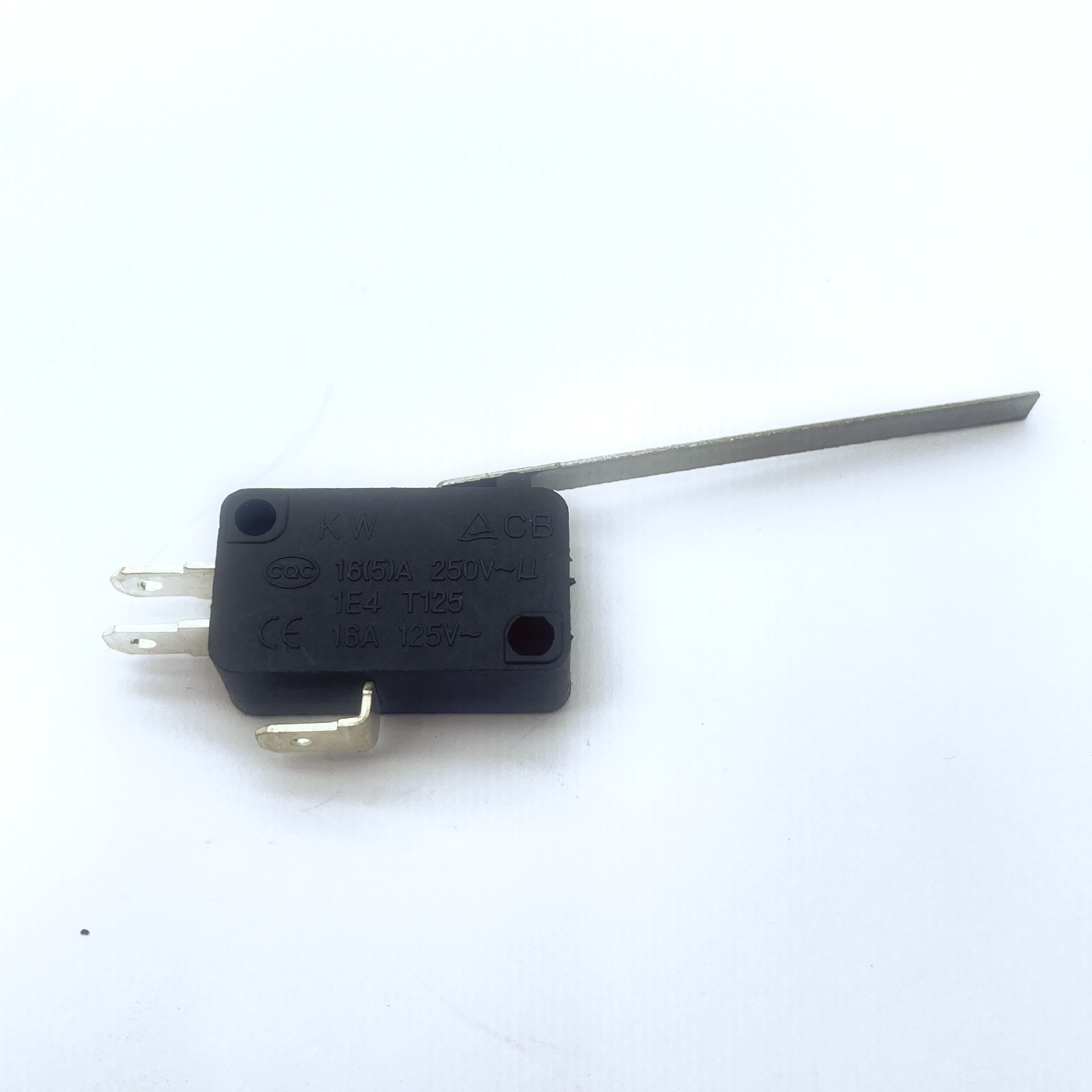 Микровыключатель KW7, концевые, с длинным рычагом