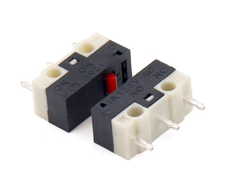 Микровыключатель для мыши, 3конт, без рычага (0.05А)