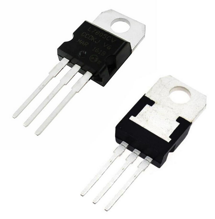 L7805CV, Линейный стабилизатор напряжения, 5V 1,5A, корпус TO-220