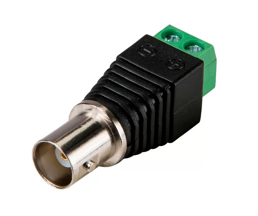 BNC, Разъём питания DC, 5,5?2,1 мм, [Female, без пайки]